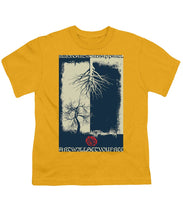 Rubino Grunge Tree - Youth T-Shirt Youth T-Shirt Pixels Gold Small 