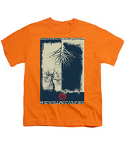Rubino Grunge Tree - Youth T-Shirt Youth T-Shirt Pixels Orange Small 