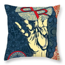 Rubino Hand - Throw Pillow Throw Pillow Pixels 20" x 20" Yes 