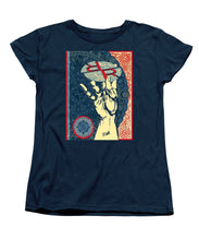 Rubino Hand - Women's T-Shirt (Standard Fit) Women's T-Shirt (Standard Fit) Pixels Navy Small 