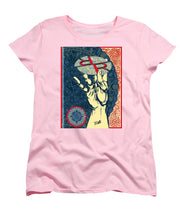 Rubino Hand - Women's T-Shirt (Standard Fit) Women's T-Shirt (Standard Fit) Pixels Pink Small 