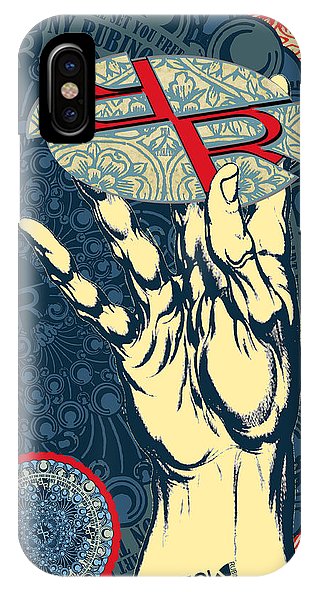 Rubino Hand - Phone Case Phone Case Pixels IPhone X Case  