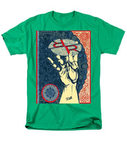 Rubino Hand - Men's T-Shirt  (Regular Fit) Men's T-Shirt (Regular Fit) Pixels Kelly Green Small 
