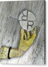 Rubino Hands Study - Canvas Print Canvas Print Pixels 6.375" x 8.000" Mirrored Glossy