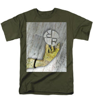 Rubino Hands Study - Men's T-Shirt  (Regular Fit) Men's T-Shirt (Regular Fit) Pixels Military Green Small 