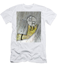 Rubino Hands Study - Men's T-Shirt (Athletic Fit) Men's T-Shirt (Athletic Fit) Pixels White Small 