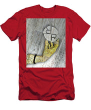 Rubino Hands Study - Men's T-Shirt (Athletic Fit) Men's T-Shirt (Athletic Fit) Pixels Red Small 