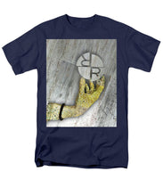 Rubino Hands Study - Men's T-Shirt  (Regular Fit) Men's T-Shirt (Regular Fit) Pixels Navy Small 