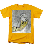 Rubino Hands Study - Men's T-Shirt  (Regular Fit) Men's T-Shirt (Regular Fit) Pixels Gold Small 