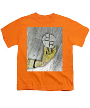 Rubino Hands Study - Youth T-Shirt Youth T-Shirt Pixels Orange Small 