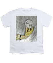 Rubino Hands Study - Youth T-Shirt Youth T-Shirt Pixels White Small 