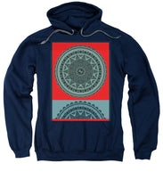 Rubino Indian Mandala - Sweatshirt Sweatshirt Pixels Navy Small 
