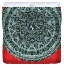 Rubino Indian Mandala - Duvet Cover Duvet Cover Pixels King  