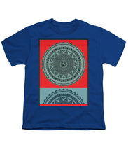 Rubino Indian Mandala - Youth T-Shirt Youth T-Shirt Pixels Royal Small 