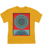 Rubino Indian Mandala - Youth T-Shirt Youth T-Shirt Pixels Gold Small 