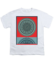 Rubino Indian Mandala - Youth T-Shirt Youth T-Shirt Pixels White Small 