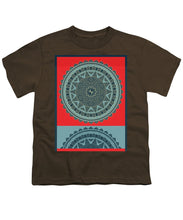 Rubino Indian Mandala - Youth T-Shirt Youth T-Shirt Pixels Coffee Small 
