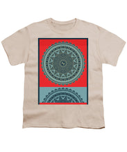 Rubino Indian Mandala - Youth T-Shirt Youth T-Shirt Pixels Cream Small 