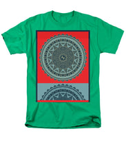 Rubino Indian Mandala - Men's T-Shirt  (Regular Fit) Men's T-Shirt (Regular Fit) Pixels Kelly Green Small 