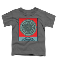 Rubino Indian Mandala - Toddler T-Shirt Toddler T-Shirt Pixels Charcoal Small 
