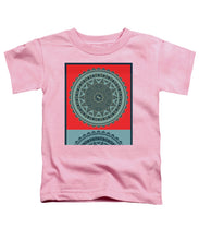Rubino Indian Mandala - Toddler T-Shirt Toddler T-Shirt Pixels Pink Small 