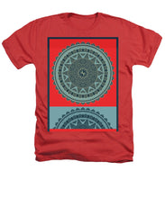Rubino Indian Mandala - Heathers T-Shirt Heathers T-Shirt Pixels Red Small 