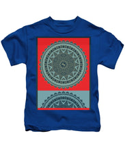 Rubino Indian Mandala - Kids T-Shirt Kids T-Shirt Pixels Royal Small 