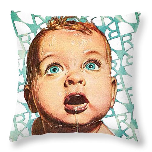 Rubino Kid - Throw Pillow