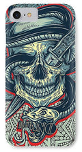 Rubino Logo Tattoo Skull - Phone Case Phone Case Pixels IPhone 7 Case  