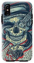 Rubino Logo Tattoo Skull - Phone Case Phone Case Pixels IPhone X Tough Case  