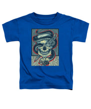 Rubino Logo Tattoo Skull - Toddler T-Shirt Toddler T-Shirt Pixels Royal Small 