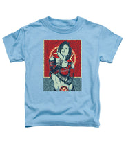 Rubino Mandala Woman Cool - Toddler T-Shirt Toddler T-Shirt Pixels Carolina Blue Small 