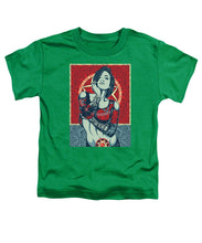 Rubino Mandala Woman Cool - Toddler T-Shirt Toddler T-Shirt Pixels Kelly Green Small 