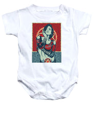 Rubino Mandala Woman Cool - Baby Onesie Baby Onesie Pixels White Small 