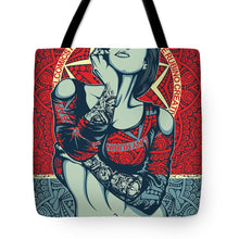 Rubino Mandala Woman Cool - Tote Bag Tote Bag Pixels 18" x 18"  