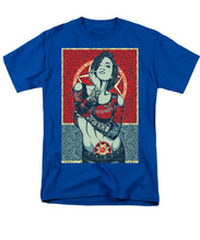 Rubino Mandala Woman Cool - Men's T-Shirt  (Regular Fit) Men's T-Shirt (Regular Fit) Pixels Royal Small 