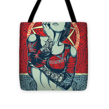 Rubino Mandala Woman Cool - Tote Bag Tote Bag Pixels 16" x 16"  