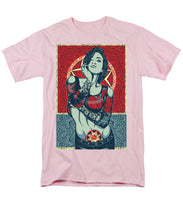 Rubino Mandala Woman Cool - Men's T-Shirt  (Regular Fit) Men's T-Shirt (Regular Fit) Pixels Pink Small 