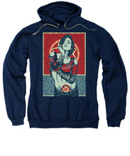 Rubino Mandala Woman Cool - Sweatshirt Sweatshirt Pixels Navy Small 