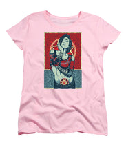Rubino Mandala Woman Cool - Women's T-Shirt (Standard Fit) Women's T-Shirt (Standard Fit) Pixels Pink Small 