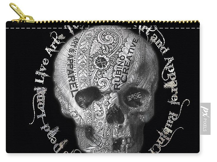 Rubino Metal Skull - Carry-All Pouch