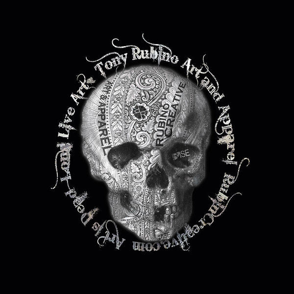 Rubino Metal Skull - Art Print