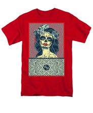 Rubino Morto - Men's T-Shirt  (Regular Fit) Men's T-Shirt (Regular Fit) Pixels Red Small 