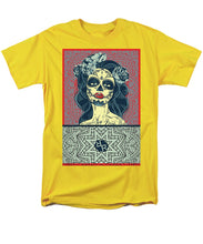 Rubino Morto - Men's T-Shirt  (Regular Fit) Men's T-Shirt (Regular Fit) Pixels Yellow Small 