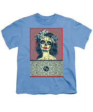 Rubino Morto - Youth T-Shirt Youth T-Shirt Pixels Carolina Blue Small 