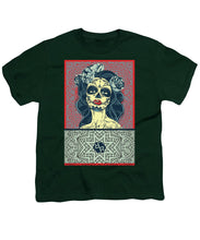 Rubino Morto - Youth T-Shirt Youth T-Shirt Pixels Hunter Green Small 
