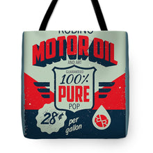 Rubino Motor Oil 2 - Tote Bag Tote Bag Pixels 18" x 18"  
