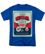 Rubino Motor Oil 2 - Men's T-Shirt  (Regular Fit) Men's T-Shirt (Regular Fit) Pixels Royal Small 