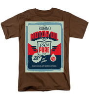 Rubino Motor Oil 2 - Men's T-Shirt  (Regular Fit) Men's T-Shirt (Regular Fit) Pixels Coffee Small 
