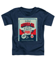 Rubino Motor Oil 2 - Toddler T-Shirt Toddler T-Shirt Pixels Navy Small 